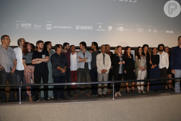 Famosos prestigiam première do filme 'A Floresta que se Move' durante o Festival do Rio, na noite de sábado, dia 10 de outubro de 2015
