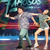 J.P.Rufino e a bailarina mirim Julia Kramps dançaram 'Uptown Funk', sucesso de Mark Ronson e Bruno Mars