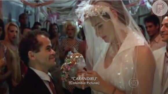 Rodrigo Santoro interpreta um travesti em 'Carandiru', de 2003