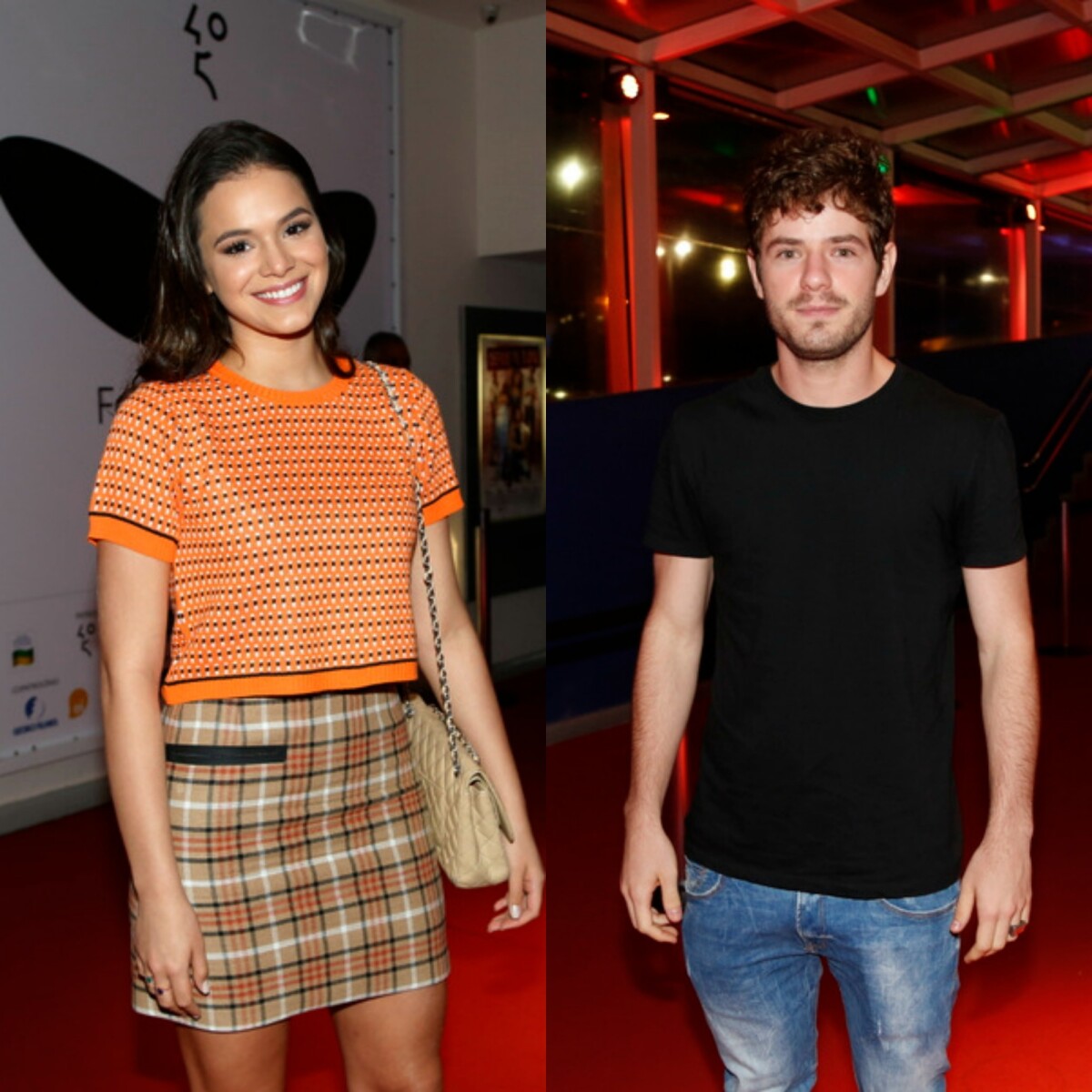 Foto: Bruna Marquezine e Maurício Destri se evitaram na noite desta ...