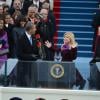 Kelly Clarkson cantou na posse do presidente Barack Obama em janeiro deste ano