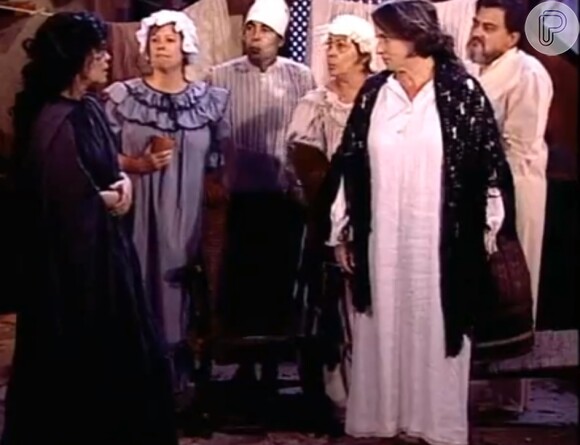 Na novela 'Chiquinha Gonzaga', exibida em 1999, Vera Holtz foi Dona Ló e atuou com Regina Duarte, a protagonista