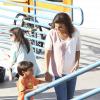 Ivete Sangalo curte folga de shows no Estados Unidos com seu filho, Marcelo, de 3 anos