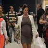 Guilhermina Guinle engordou 11kg na gravidez de sua primeira filha, Mina, fruto de seu relacionamento com o advogado Leonardo Antonelli