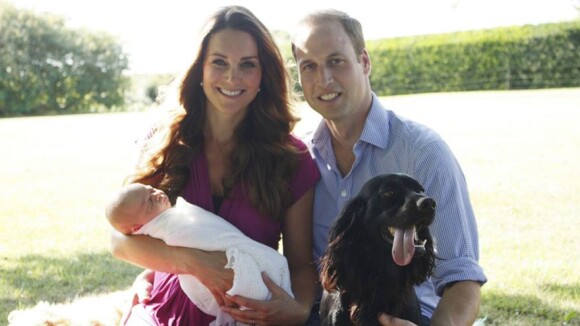 Primeira foto oficial do filho de Kate Middleton e príncipe William é divulgada