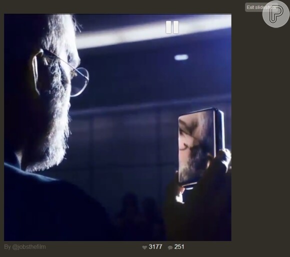 Ashton Kutcher interpreta Steve Jobs na cinebiografia do mestre do cinema
