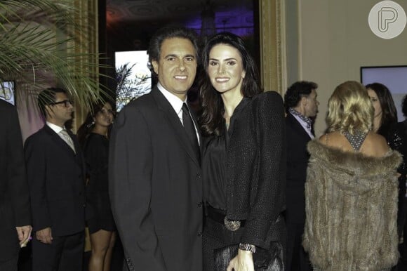 Lisandra Souto e o novo namorado, o empresário Gustavo Fernandes, falam a respeito da relação em entrevista publicada em 20 de agosto de 2013