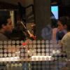 Bruna Marquezine jantou com o amigo Tiago Abravanel em um restaurante da Zona Sul do Rio de Janeiro neste sábado, em 24 de agosto de 2013