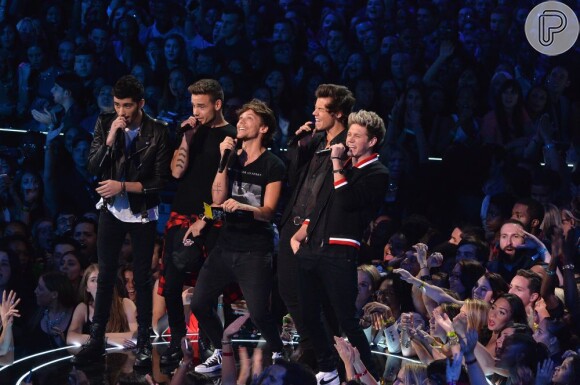 One Direction participou do VMA neste domingo, 25 de agosto de 2013, em Nova York