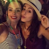Giovanna Lancellotti com a irmã, Gabriela Lancellotti, durante a noite de terça-feira, dia 29 de dezembro de 2015