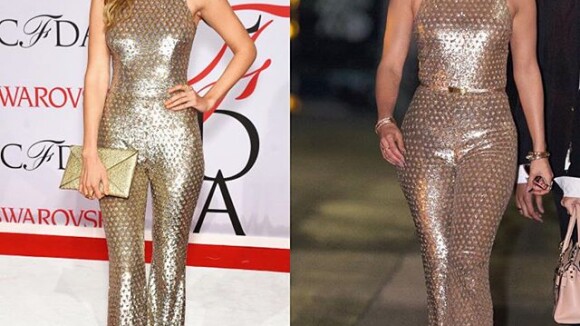 Jennifer Lopez repete look Michael Kors de R$ 50 mil já escolhido por Gigi Hadid
