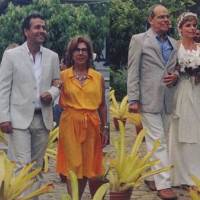 Marcos Palmeira e Gabriela Gastal reúnem íntimos em casamento na Bahia. Fotos!