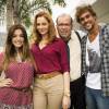 Breno é casado com Dalila (Alexandra Richter) e pai de Luana (Giovanna Lancellotti) e Kim (Felipe Roque) na novela 'A Regra do Jogo'