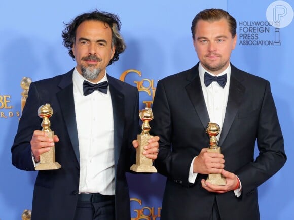 Leonardo DiCaprio foi premiado pelo filme 'O regresso'