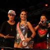 Paloma Bernardi recebeu de Neymar a coroa de rainha de bateria da Grande Rio em outubro passado