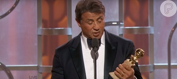 Sylvester Stallone, que faturou o Globo de Ouro este ano, concorre também como Melhor Ator Coadjuvante pelo filme 'Creed: Nascido Para Lutar' no Oscar 2016