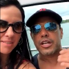 Zezé Di Camargo e Graciele Lacerda curtem passeio de lancha com Eduardo Costa