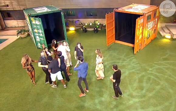 'Big Brother Brasil 16': os participantes entraram na casa em contêineres