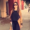 A atriz mostrou em seu Snapchat a rotina pelas ruas de NY com olhos vendados