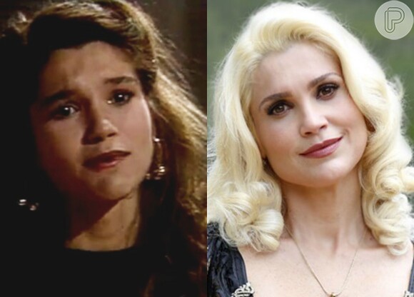 Flávia Alessandra participou do quadro 'Melhor de Três' do 'Domingão do Faustão', em 1989. Atualmente, a atriz é a vilã Sandra da novela 'Êta Mundo Bom!'