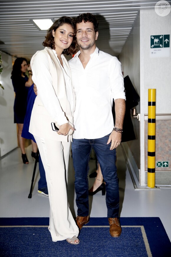 Sophie Charlotte e Daniel Oliveira prestigia o show de Roberto Carlos no cruzeiro "Emoções em Alto Mar"