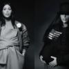 Kim Kardashian posa para a lentes de Karl Lagerfeld quando ainda estava grávida