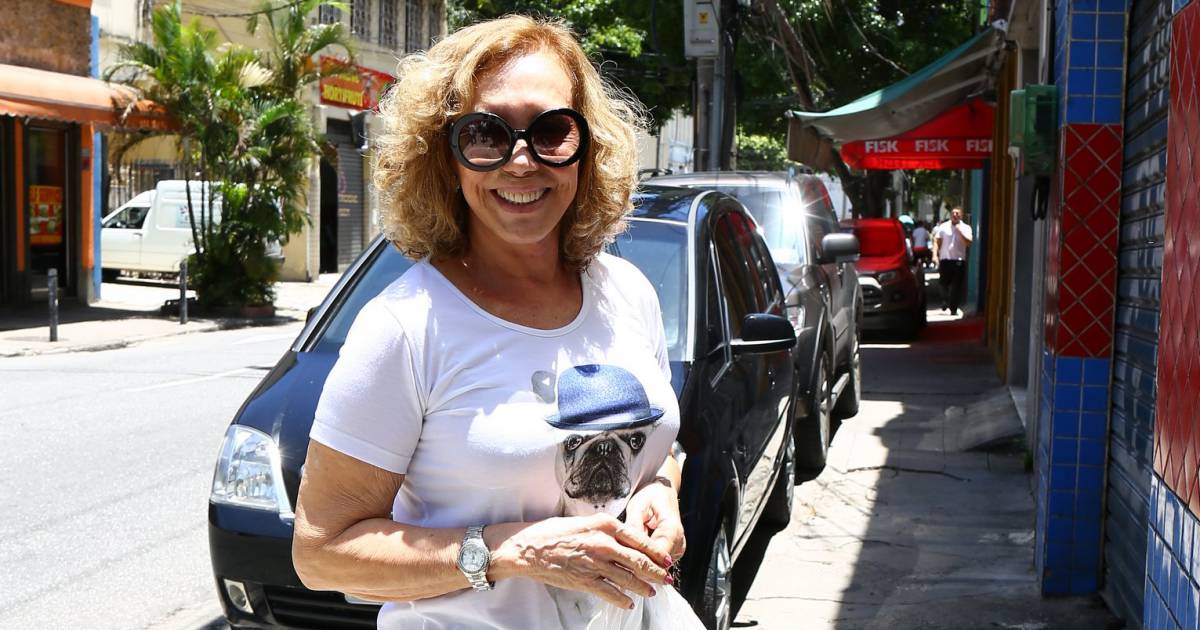 Arlete Salles também marcou presença na festa - Purepeople
