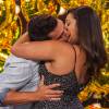 André Marques beijou uma participante anônima em quadro do 'Amor & Sexo' deste sábado, 23 de janeiro de 2016