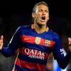 Neymar foi poupada do jogo do Barcelona contra o Málaga, neste sábado