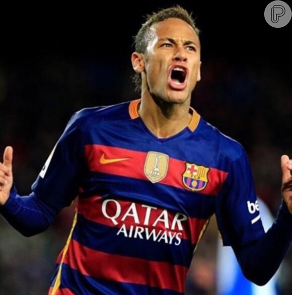 Neymar foi poupada do jogo do Barcelona contra o Málaga, neste sábado