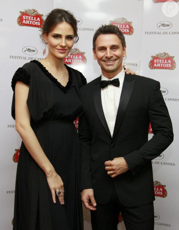 Fernanda Tavares com o marido, o ator Murilo Rosa