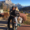 Fiorella Matheis e Alexandre Pato durante viagem à Europa