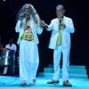 Chico Buarque e Maria Bethânia cantam juntos no 'Show de Verão da Mangueira', no Tom Brasil, em São Paulo, nesta quarta-feira, 27 de janeiro de 2016