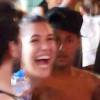 Neymar e Lorena Improta teriam trocado beijos durante festa na Bahia