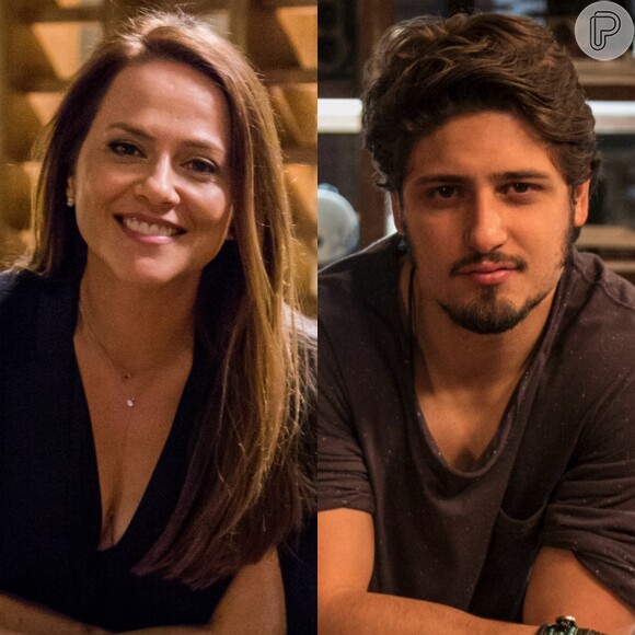 Rafael (Daniel Rocha) se declara para Lili (Vivianne Pasmanter) e os dois se beijam, na novela 'Totalmente Demais', em 11 de fevereiro de 2016