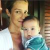 Luana Piovani postou uma foto com o filho Bem, de cinco meses