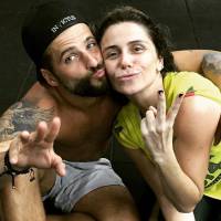 Giovanna Antonelli treina crossfit com Bruno Gagliasso e brinca:'Queima cerveja'