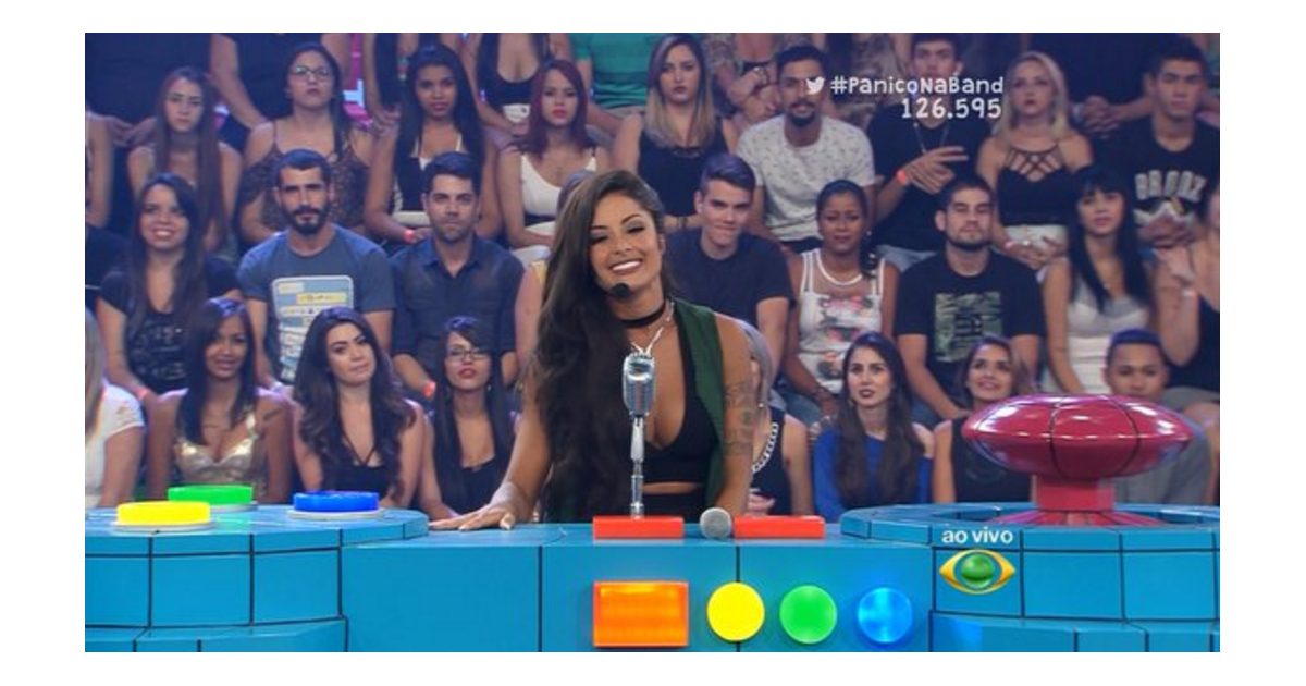 Após destaque no 'CQC', Aline Riscado estreia no 'Pânico' 'Me