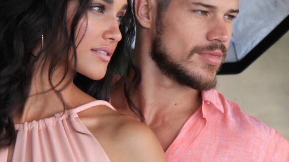 Débora Nascimento e José Loreto posam em clima romântico para ensaio. Fotos!