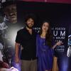 Duda Nagle e a namorada na pré-estreia de 'Elysium', nesta terça-feira (10), no Shopping Leblon, Zona Sul do Rio de Janeiro