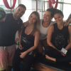 Bruna Marquezine e Fernanda Souza fizeram um treino associando pilates e muay thai nesta quinta-feira, 04 de fevereiro de 2016