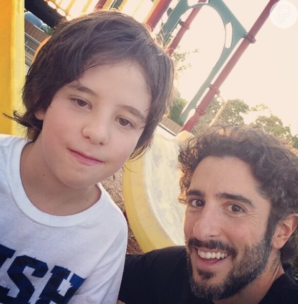 Marcos Mion fez um post emocionante em sua página no Facebook sobre o filho Romeo, de 9 anos, que tem autismo