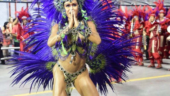 Carnaval 2016: Gracyanne Barbosa usa fantasia de 40kg. 'Uma das mais caras!'