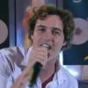 Felipe Dylon cantou seu hit "Musa do Verão' no fim do quadro do 'Domingão do Faustão'