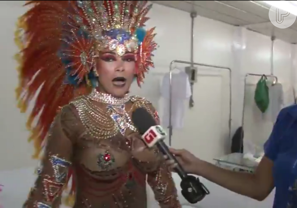 Carnaval 2016: Andrea Martins, da União da Ilha usa tapa sexo de 1,5 cm