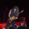 O guitarrista Kirk Hammett se apresentou com o Metallica no festival
