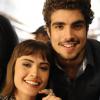 Caio Castro diz que curte beijar a atriz Maria Casadevall nas cenas de 'Amor à Vida'. O ator conversou com a revista 'Capricho' de setembro de 2013