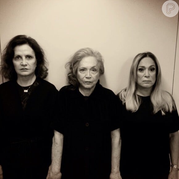 Rosamaria Murtinho, Nathalia Timberg e Susana Vieira protestaram contra a decisão do Supremo Tribunal Federal que reabiu o processo contra 12 réus do mensalão