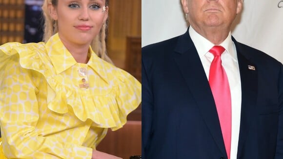 Miley Cyrus chora e promete deixar os EUA se Donald Trump for eleito: 'Triste'