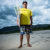 O surfista Mineirinho, aos 29 anos de idade, está na lista dos jovens mais promissores abaixo dos 30 anos